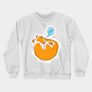 Cat sleep Crewneck Sweatshirt